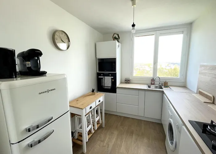 Le Panorama - Breathtaking View Of The Center Apartamento