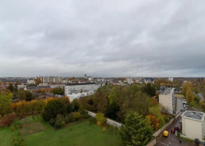 Apartamento Le Panorama - Breathtaking View Of The Center Troyes