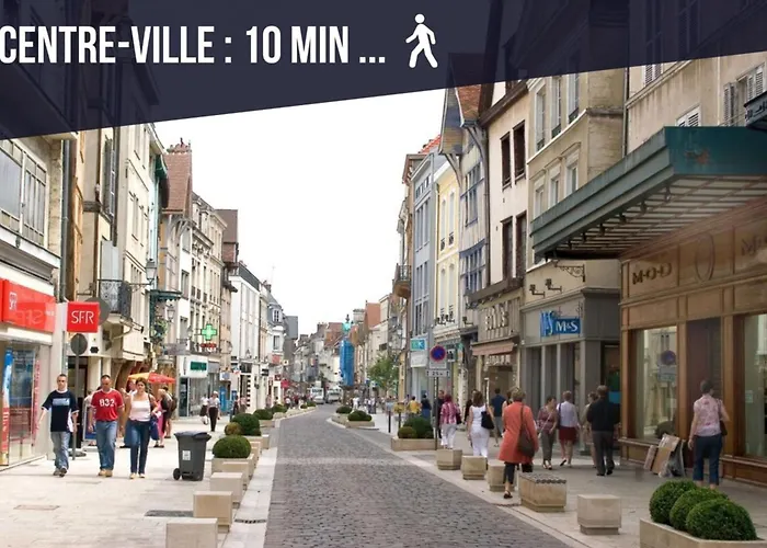 Le Panorama - Breathtaking View Of The Center Apartamento Troyes